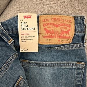 Men’s slim straight jeans